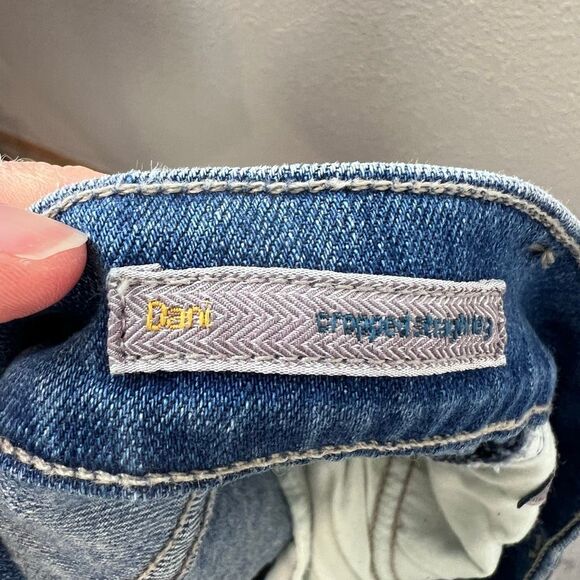 Citizens of Humanity Dani Cropped straight Boyfriend Jeans Sz 29 - Picture 9 of 9